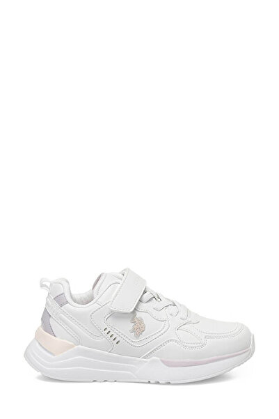 U.S. Polo Assn. Pantofi sport pentru fete Inter Jr 5fx alb