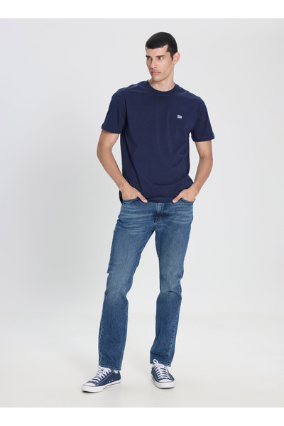 Lee Normal Bel Relaxed Erkek Denim Pantolon L7015620561 Rider Denim Pantolon