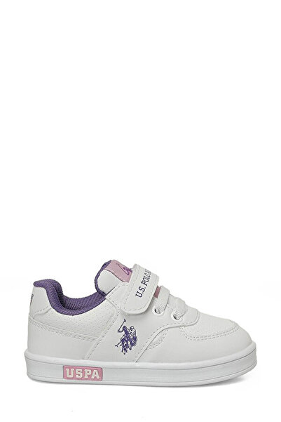 U.S. Polo Assn. Tenis pentru fete Cameron Jr 5fx alb