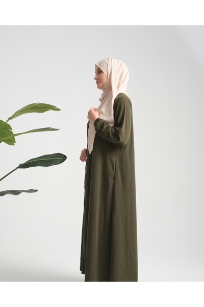 MARDİYE OFFİCİAL MEDINA SILK ΚΑΘΗΜΕΡΙΝΗ ΦΕΡΑΣ ΜΕ ΜΥΣΤΙΚΟ ΦΕΡΜΟΥΑΡ 145 CM