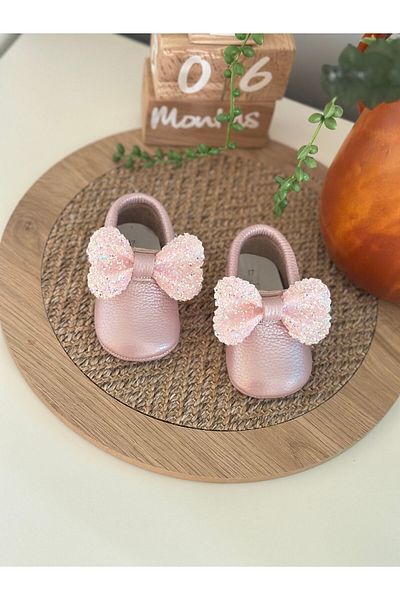 Li Puna Lilac Podi Leather Baby Loafers