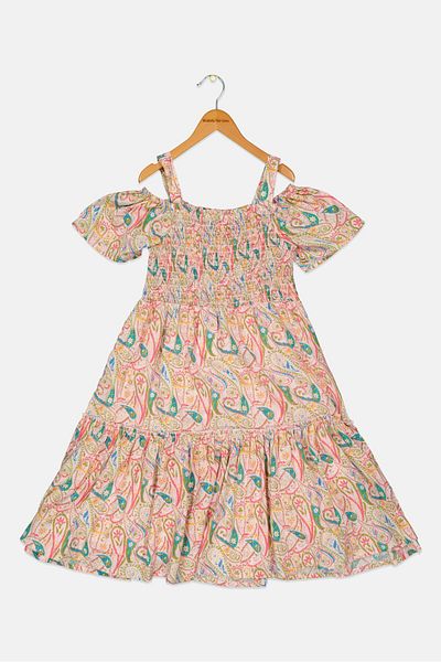 Nicole Miller Kids Girl Floral Dress, Multicolor