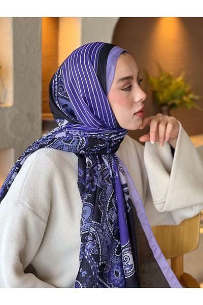 Modakaşmir Mi̇sli̇na Pattern Li̇na Shawl