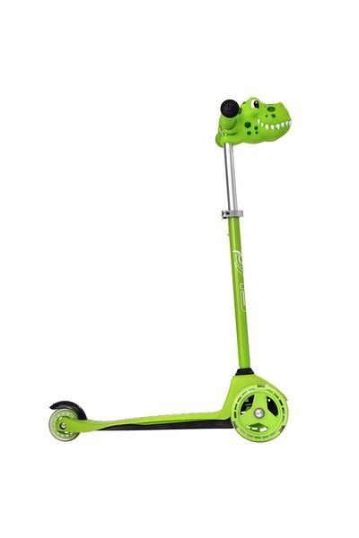BLACK SPACE Evo Dino 3 Wheel Lighted Mini Scooter