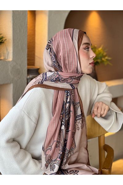 Modakaşmir Mi̇sli̇na Pattern Li̇na Shawl