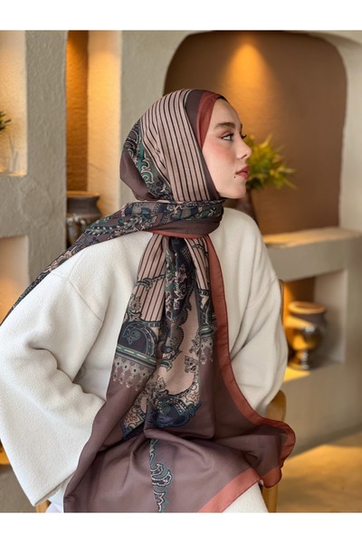 Modakaşmir شال لينا بنمط ميسيلينا