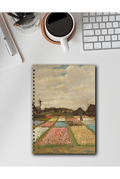 Store Şita Notebook | 3'lü Van Gogh Set | Krem Rengi | Çizgisiz Defter |