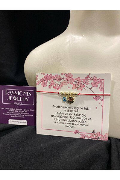Passionis Jewelry MARTENİÇKA BİLEKLİK - ŞANS BİLEKLİĞİ - DİLEK BİLEKLİĞİ - KU...