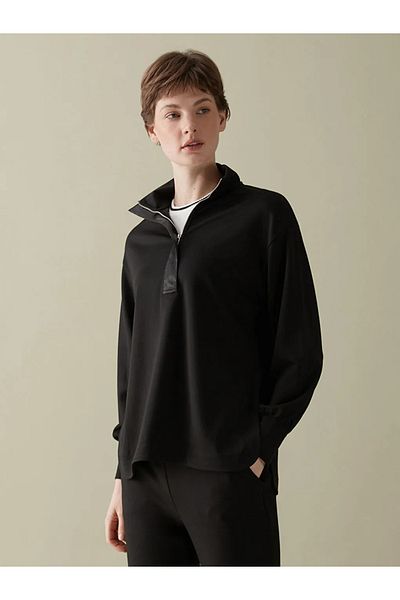 LC Waikiki Tricou clasic pentru femei cu guler ridicat
