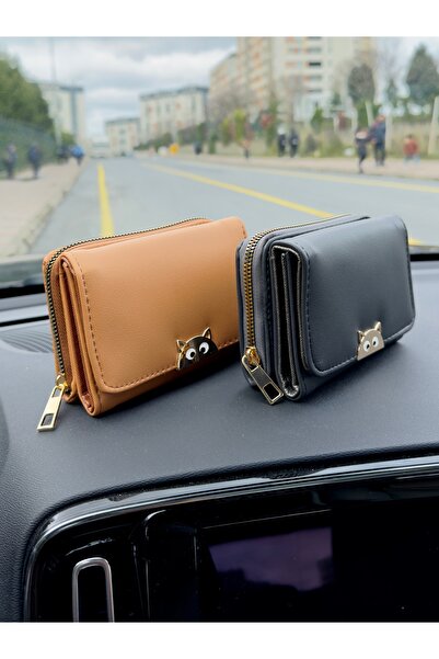 çantamgelsin Помаранчевий жіночий гаманець - Kediili, багатосекційний, TYC00TM07