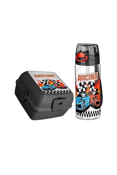 bundle island Water Bottle and Nutrition Container Set of 2