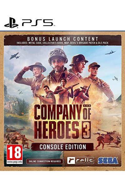 SEGA Company Of Heroes 3 Console Edition Ps5 Oyun