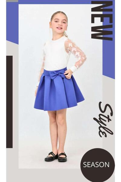 Nacar Kız çocuk 23 Nisana özel yeni sezon 2'li takım (etek,penye)