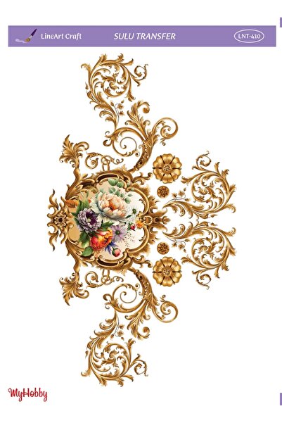 LİNEART Lineart Sulu Transfer No:LNT410 25x35cm