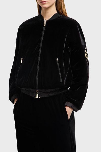Emporio Armani Quilted Double Sided College Collar Bomber Jacket Jacket Ew 001164   Af13341 Uc001