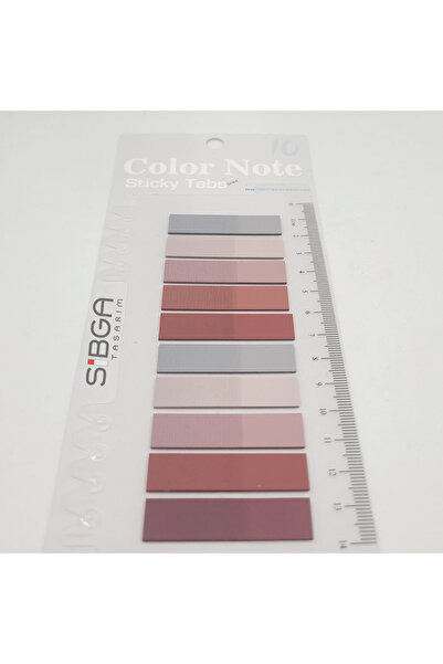 sibga tasarım Transparent Color Postit Post-It Post It. Book Marker Bookmark Postit Sticker Note Paper