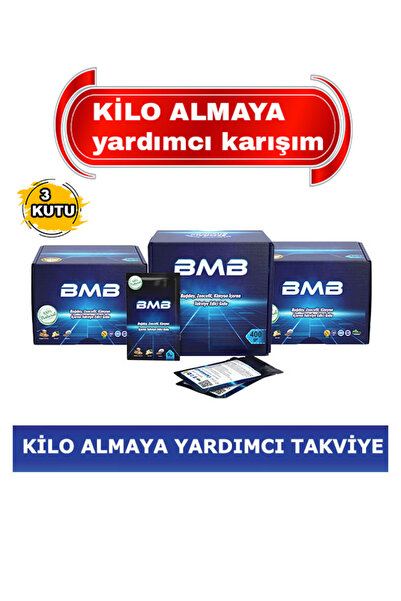 Bmb Bmb Gıda Takviyesi 3 Kutu Yeni Ambalaj 3x400 gr