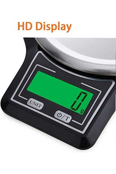COOYA Electronic Digital Kitchen Scale, Stainless Steel, High accuracy, durable, Auto-off, for kitchen