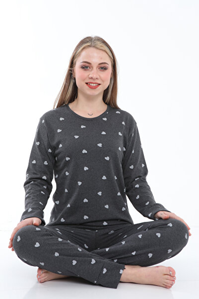 FAMES PİJAMA Long Sleeve Summer Pijamas Suit