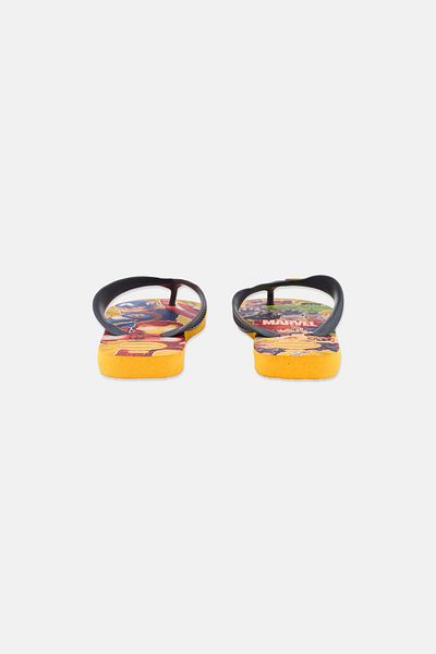 Havaianas شبشب فليب فلوب ماكس مارفل للأولاد من كيدز، باللون الأصفر