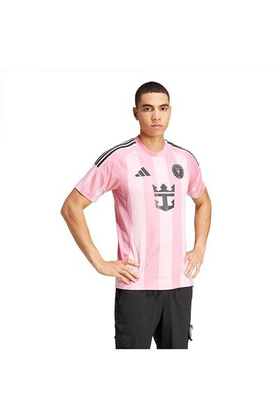 adidas قميص كرة قدم وردي للرجال من Inter Miami FC