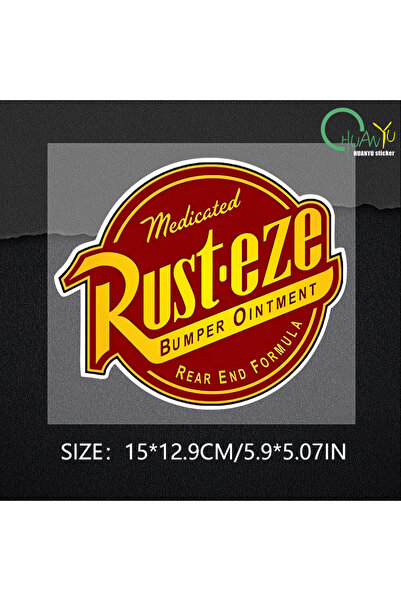Choice ملصق سيارة إبداعي من RUSTEZE، مقاس 15*13 سم، مصنوع من الفينيل PVC المق...
