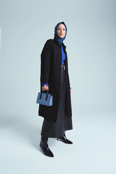 Armine Șapcă neagră din bumbac - Jumătate căptușită, Model 24k7516