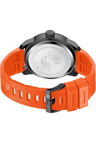 Naviforce Sport Waterproof Watches for Students Boys Men, Silicone Band Watch with Second Hand