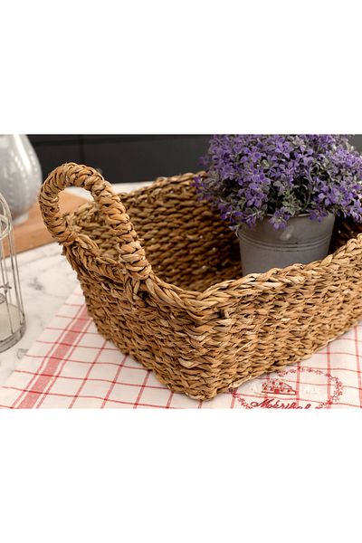 Madame Coco Maro Medium Wicker Basket