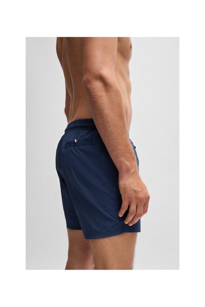 BOSS Deniz Şortu Belden Bağlamalı Çabuk Kuruyan Cepli Mayo