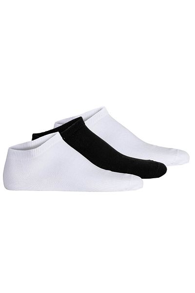 Hudson Unisex Sneakersocken, 3er Pack - Easy, Komfortbund, kurze Socken, einfarbig
