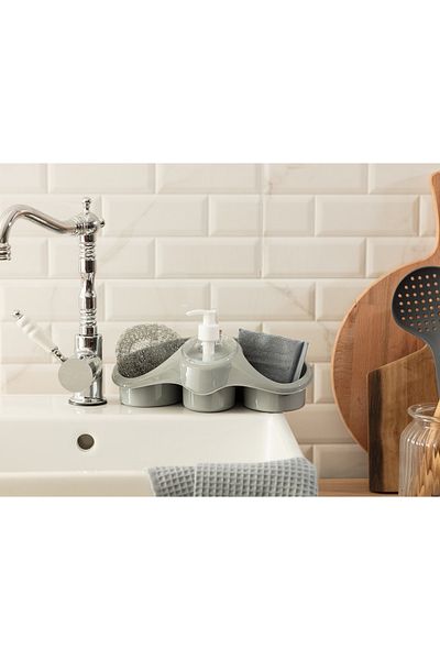 Madame Coco Graque Sponge Holder with Detergent Chamber