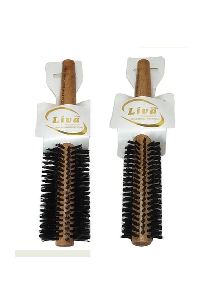 Ethab Ticaret 540-350 Hair Brush Fireproof Professional Blow Dry Brush 2 Pieces