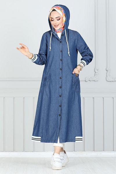 ModaMerve Pantofi model Ferace 322MSS941-M din denim