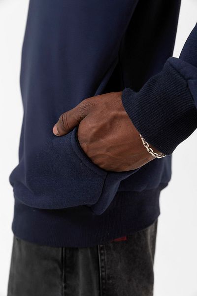 Tshirthane Ανδρική κουκούλα με κουκούλα Inspector Gadget Navy Blue 3ip Go Go Gadget