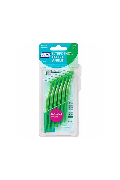 TePe Angel Arayüz Fırçası Yeşil 0.8 Mm 6 Lı