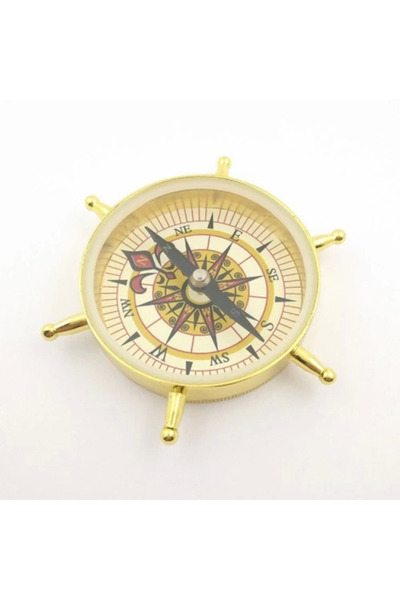 Epilons -Aesthetic Design Rudder Model Brass Compass
