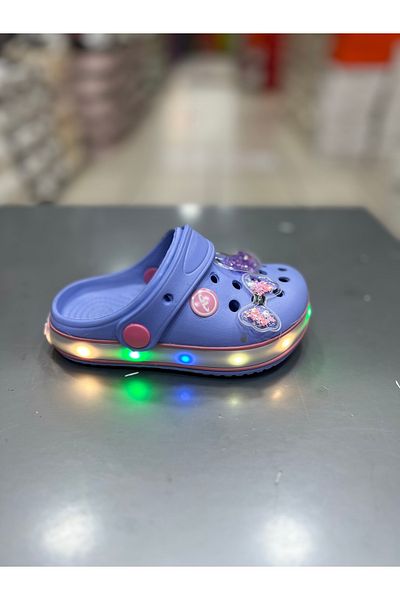 Akınal Bella Stickerslı Unisex Işıklı Çocuk Terlik