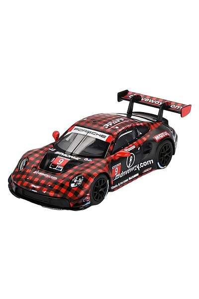 mini gt Nessiworld 1/64 Porsche 911 Gt3 R Gtd Pro Pfaff Motorsports Imsa 2023 Sebring 12 Hrs. Winner
