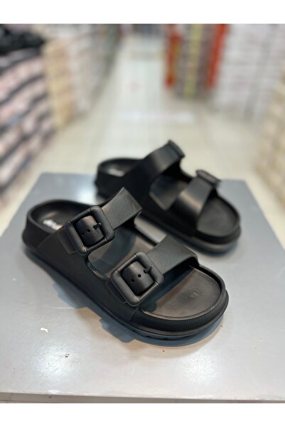 Akınal Bella شبشب رجالي مريح بإبزيم مزدوج ونعل فائق النعومة