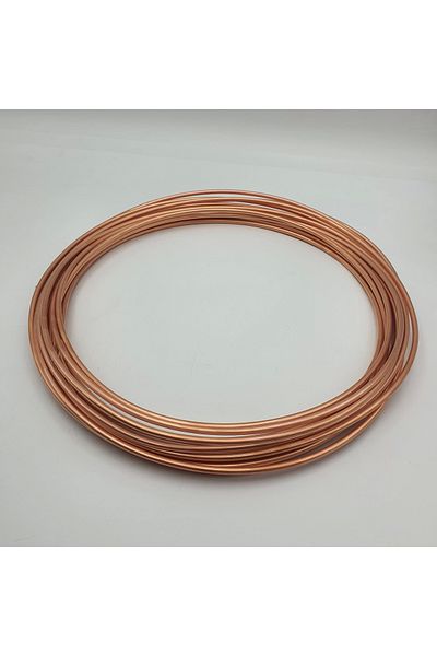 BH BUYUK HİDROLİK Orka Sales and Consulting Services Copper Pipe Outer Diameter 15 mm Thickness 1 mm (15X1) (Lisinya)