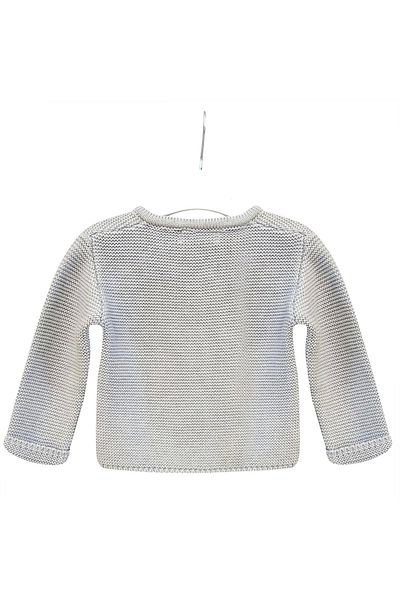 andywawa Ac24333 Basic Baby Jacket Gray Melange