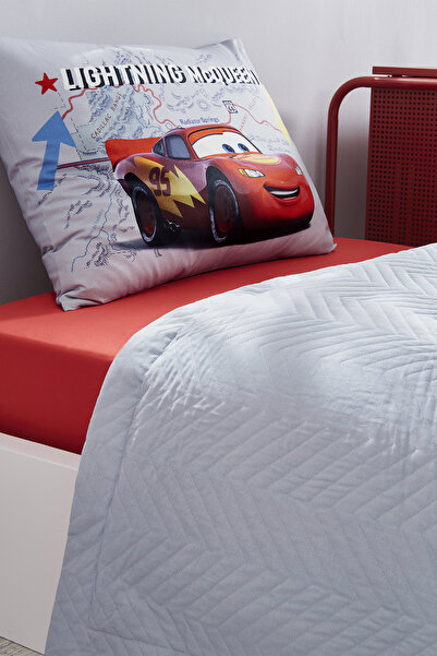 Özdilek Cars On The Road Tek Kişilik Disney Lisanslı Lastikli Çarşaf Kapitone Çocuk Nevresim Takımı