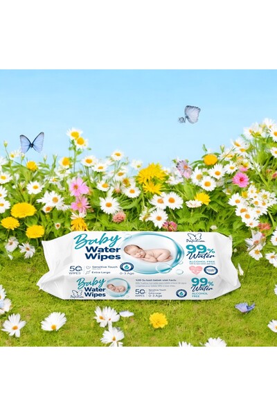 Papilion Baby Water Wıpes %99 Su 50lı