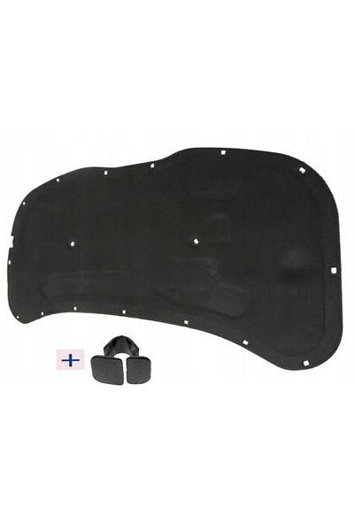 VOLKSPAR Volkswagen Polo Hood Insulation Felt 6q0863835c Compatible with 2006-2009 Model Vehicles