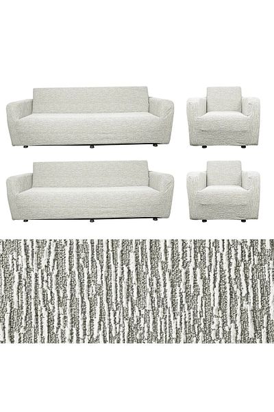probak Jacquard Plain Pattern 3 3 1 1 Elastic Sofa Cover Set Sofa Sofa Bed Cover Seat Cover