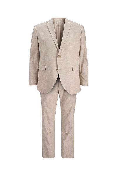 Jack & Jones Plus Einreihiger Blazer und Hose Plus Size Regular Fit Anzug