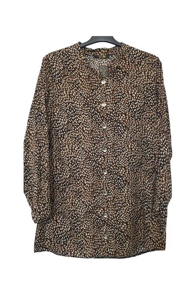 GGMM Plus Size Viscose Print Shirt Height 85 cm