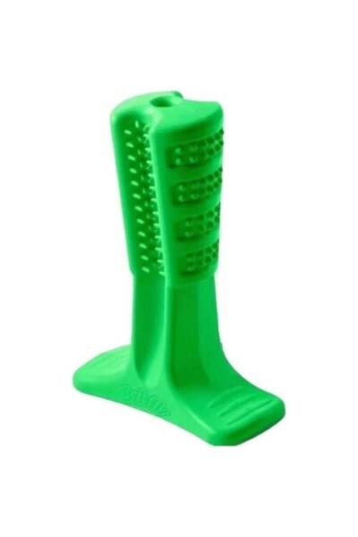 GOBYPET Dog Toothbrush Biting Apparatus Large Size, Dog Teether Green