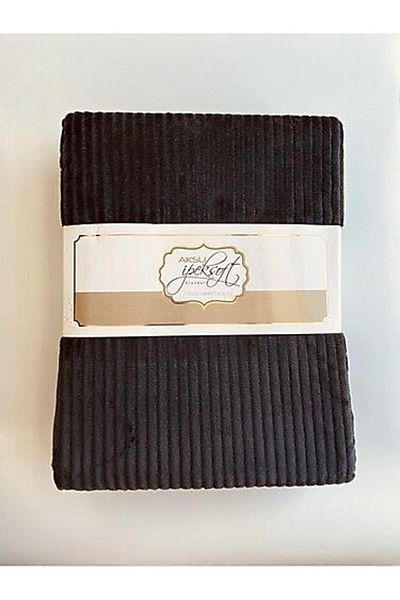 AKSU Corded Single Blanket - Anthracite Wick 150x220